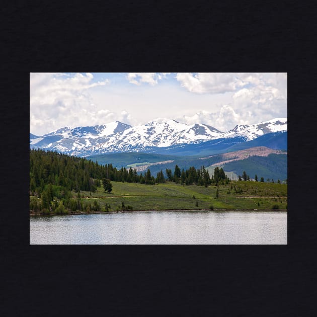 Mountain Range Above Lake Dillon by KirtTisdale